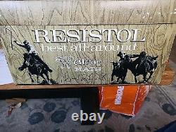 Resistol Black 3x Felt Cowboy Hat In Original Box Never Worn