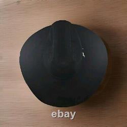 Resistol Black Gold 20X Beaver Felt Self Conforming Long Oval Cowboy Hat 6 3/4