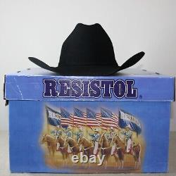 Resistol Challenger 5X Felt Cowboy Hat RFTCHG-7540 BLACK