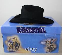 Resistol Challenger 5X Felt Cowboy Hat RFTCHG-7540 BLACK