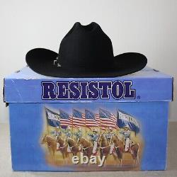 Resistol Challenger 5X Felt Cowboy Hat RFTCHG-7540 BLACK