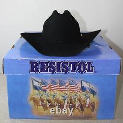 Resistol Challenger 5X Felt Cowboy Hat RFTCHG-7540 BLACK