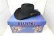 Resistol City Limits 07 Black 4x Beaver Cowboy Hat 4 Brim Sz 7 5/8 Conforming