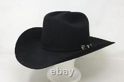 Resistol City Limits 07 Black 4X Beaver Cowboy Hat 4 Brim Sz 7 5/8 Conforming