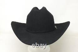 Resistol City Limits 07 Black 4X Beaver Cowboy Hat 4 Brim Sz 7 5/8 Conforming