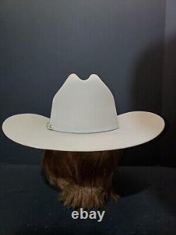 Resistol Classic 6x Beaver Felt Cowboy Western Hat Size 6 7/8 Long Oval Buckskin