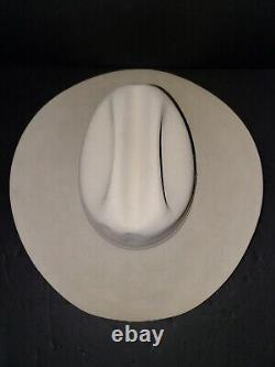 Resistol Classic 6x Beaver Felt Cowboy Western Hat Size 6 7/8 Long Oval Buckskin