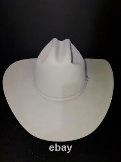 Resistol Classic 6x Beaver Felt Cowboy Western Hat Sz 6 7/8 Silverbelly Lg Oval