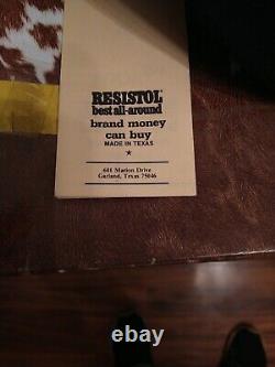Resistol Cowboy Hat 4X Beaver New without Tag, Size 7 1/4 R