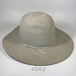 Resistol Cowboy Hat 5X Beaver 7 1/8 Cattleman Rough Stock Self-Conforming