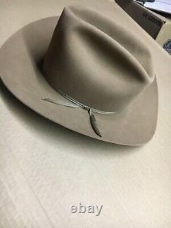 Resistol Cowboy Hat 7 1/4 XXX beaver canyon 3 1/2 brim w32 LALOO