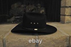 Resistol Cowboy Hat George Strait Design 4X Beaver Great Condition Size 7 1/4