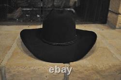 Resistol Cowboy Hat George Strait Design 4X Beaver Great Condition Size 7 1/4