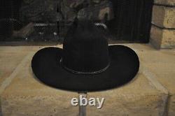 Resistol Cowboy Hat George Strait Design 4X Beaver Great Condition Size 7 1/4