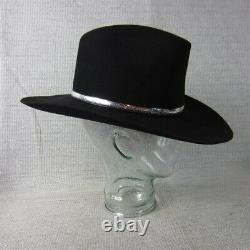 Resistol Cowboy Hat Mens Black Quicksilver 4X Beaver Western Rodeo Texas Cowgirl