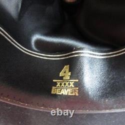 Resistol Cowboy Hat Mens Black Quicksilver 4X Beaver Western Rodeo Texas Cowgirl