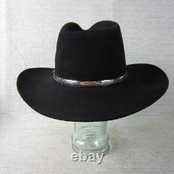 Resistol Cowboy Hat Mens Black Quicksilver 4X Beaver Western Rodeo Texas Cowgirl