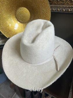 Resistol Cowboy Hat-W720 PANDA The Dirty Shame Rare Vintage Fuzzy Beaver Skin