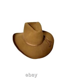 Resistol Cowboy Hat XXX Beaver Self Conforming Size 7