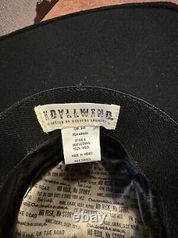 Resistol Cowboy Western Hat Sz 7 1/8 Black