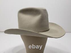 Resistol Dobbs West Cowboy Hat Western Rodeo 10X Beaver Felt Tan 6 3/4 Vintage