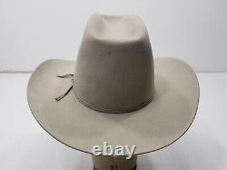 Resistol Dobbs West Cowboy Hat Western Rodeo 10X Beaver Felt Tan 6 3/4 Vintage