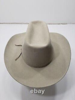 Resistol Dobbs West Cowboy Hat Western Rodeo 10X Beaver Felt Tan 6 3/4 Vintage