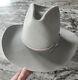 Resistol Las Vegas Cowboy Western Hat 5x Beaver Size 7 Silver Vintage