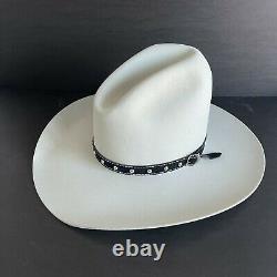 Resistol Las Vegas Crystal 5x Beaver Self Conforming Cowboy Hat, Size 6 3/4