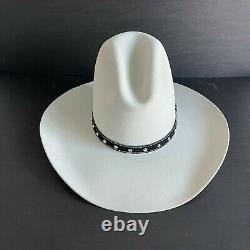 Resistol Las Vegas Crystal 5x Beaver Self Conforming Cowboy Hat, Size 6 3/4