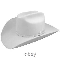 Resistol Men's 4X Pageant Wool Felt Cowboy Hat Rwpgnt-754072 White
