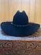 Resistol Men's Gold Low Crown 20x Fur Felt Cowboy Hat Turquoise Stampede Strap