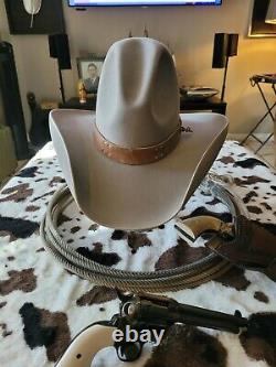 Resistol OLD WEST cowboy hat 7 3/8, 5X Beaver, Quigley Down Under