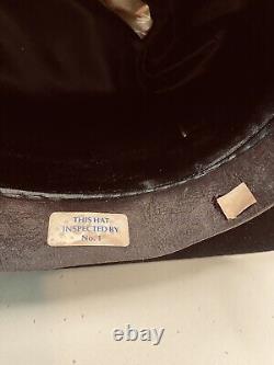 Resistol Quicksilver Black Cowboy Hat 7 3/8 Western 4× Beaver Felt Western Hat