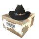 Resistol Quicksilver Cowboy Hat 4x Beaver 7 1/2 L Oval Black Western Thunderbird