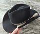 Resistol Rancher 4x Beaver Western Cowboy Hat Black 7 1/2 Vintage