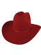 Resistol Self Conforming 5x Beaver Red Hat 6 3/4 Oval & Hat Box