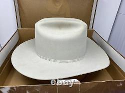 Resistol Self Conforming Cowboy Hat 5x Beaver 6 7/8 Made In Texas