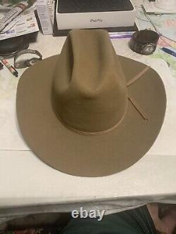 Resistol Self Conforming Vintage XXX Beaver Western Cowboy Hat 7 1/4