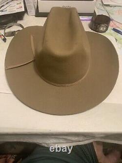 Resistol Self Conforming Vintage XXX Beaver Western Cowboy Hat 7 1/4