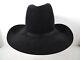 Resistol Self Conforming Western High 6 Crown Hat Xxx Beaver, Black Size 7 1/4