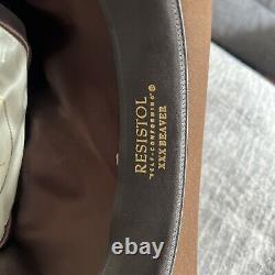 Resistol Self Conforming XXX Beaver Size 7 1/8 Made in Texas, U. S. A