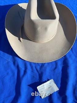 Resistol Self Conforming XXX Beaver Western Cowboy Hat Size 7-1/4 Tan/Yellow