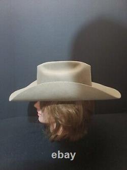 Resistol Signature 30x Quality Beaver Felt Cowboy Western Hat Sz 7 Buckskin Tan