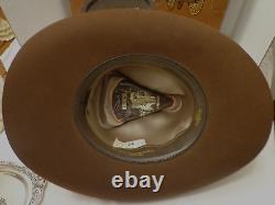 Resistol Stagecoach Self-Conforming Beaver Cowboy Hat, 6 7/8, Mink New in Box