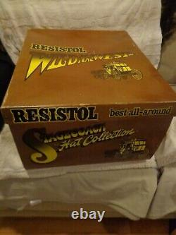 Resistol Stagecoach Self-Conforming Beaver Cowboy Hat, 6 7/8, Mink New in Box