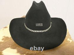 Resistol Texas USA MADE Black Western Cowboy Hat 7 4 XXXX BEAVER