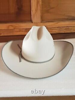 Resistol Ty Murray Collection 4X Beaver Felt Cowboy Hat, 6 7/8, Color Chrome