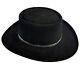 Resistol Western 4x Beaver Xxxx H43c2 Casino Hat 007 Black Size/oval 6 7/8 L
