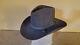 Resistol Western Cowboy Cowgirl Hat 4x Beaver Size 6 3/4 Grey Pinch Front
